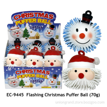 Flashing Christmas Puffer Ball
